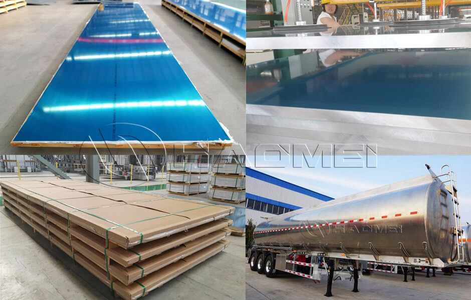 aluminum plate for tanker