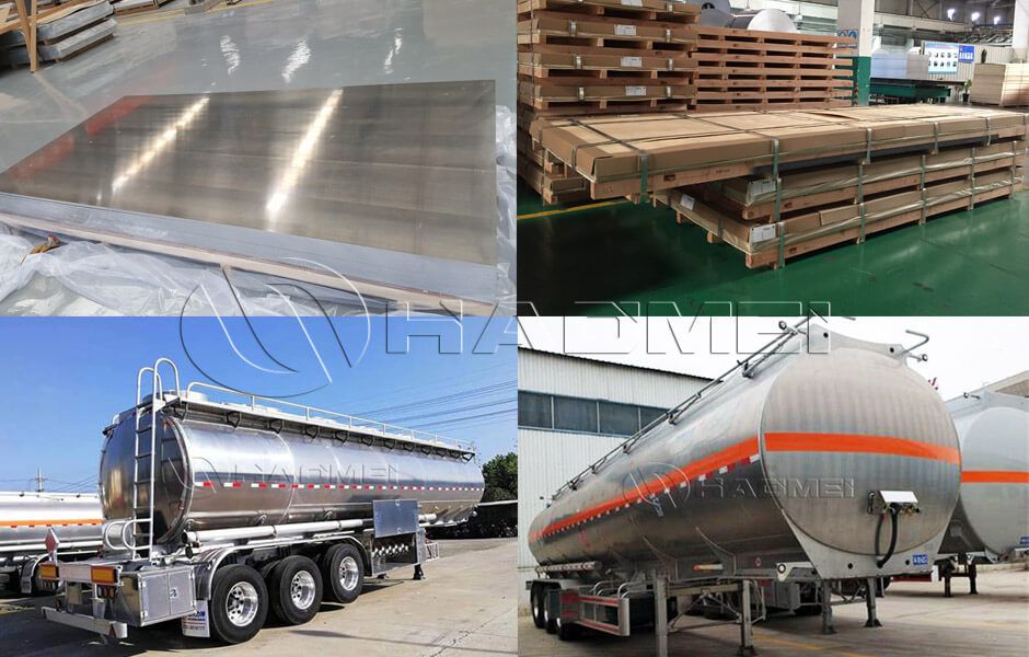 aluminum plate for tanker body